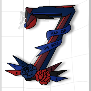 BTS MOTS : 7 Logo - Version 3