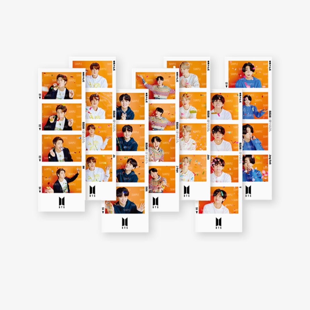 BTS Busan 4-cut photo set