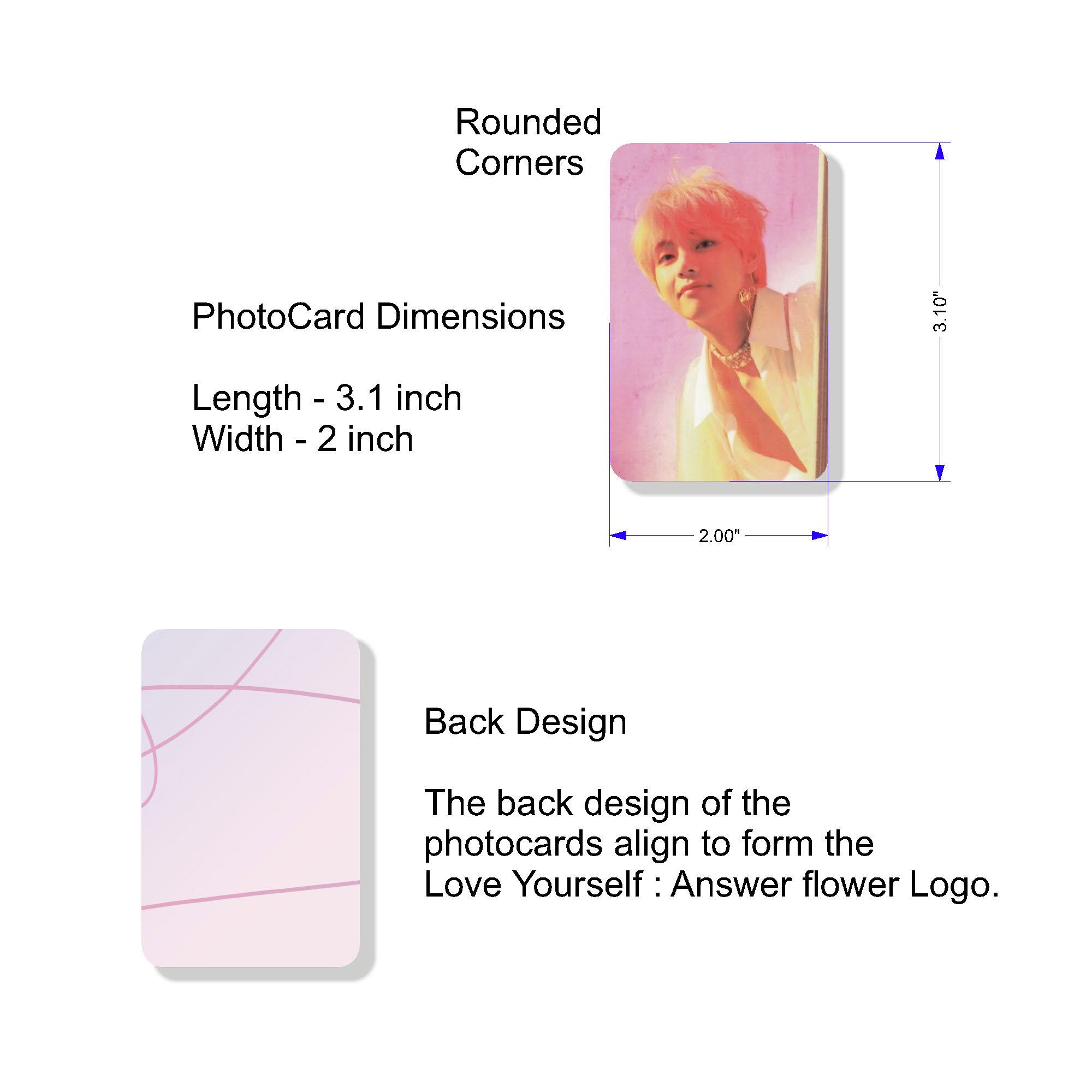 BTS Love Yourself Answer Photocard Set