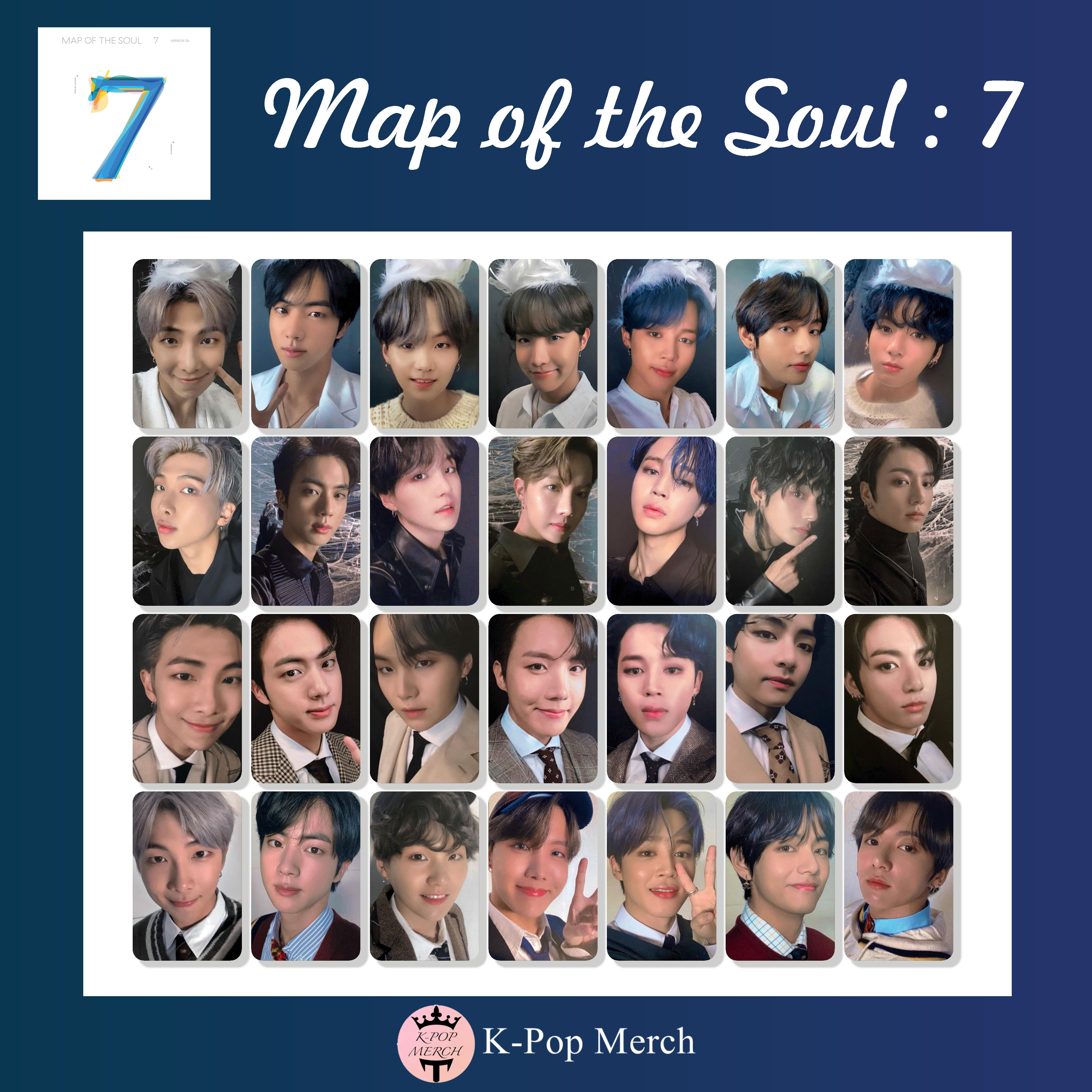 BTS Map of the Soul : 7 Photocard Set